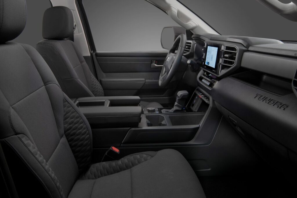 Toyota Tundra cloth interior
