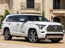 Toyota Sequoia Capstone in Wind Chill Pearl