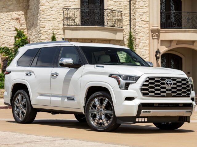 Toyota Sequoia Capstone in Wind Chill Pearl