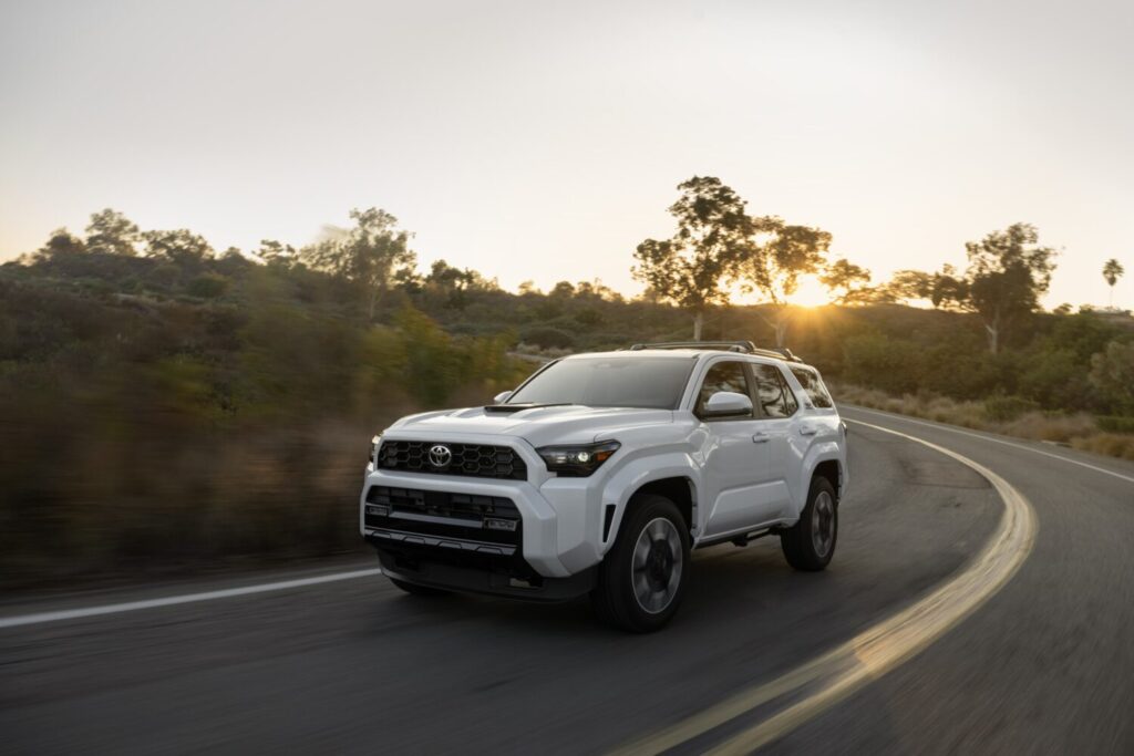 Toyota 4Runner TRD Sport on the road