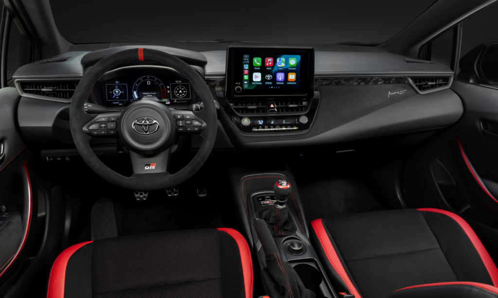 2026 Toyota GRMN Corolla interior
