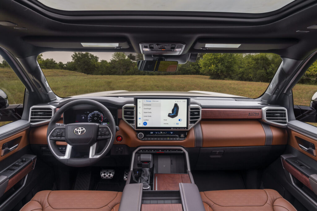 Toyota Sequoia 1794 Edition interior