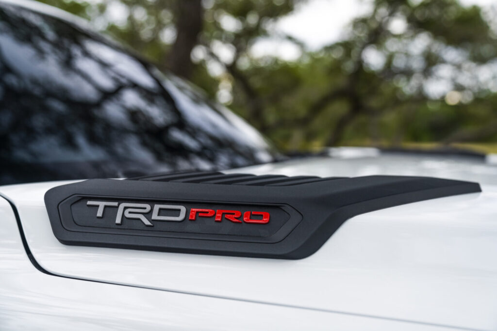 Toyota Sequoia TRD Pro badge