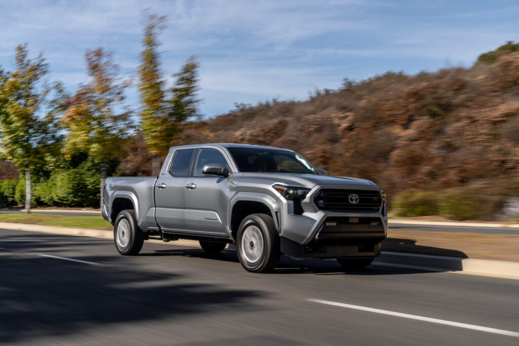 Toyota Tacoma SR5 Double Cab in silver