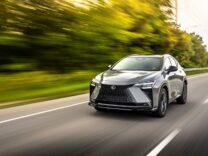 2027 Lexus NX 350h F SPORT driving