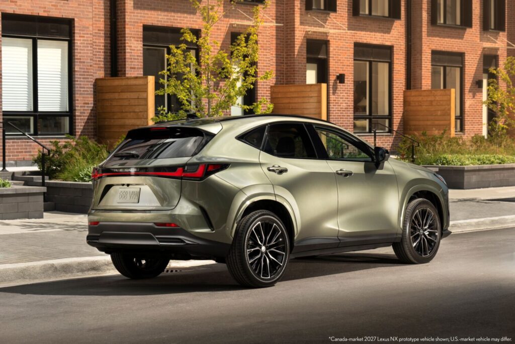 2027 Lexus NX 450h+ Luxury in Shaded Ivy