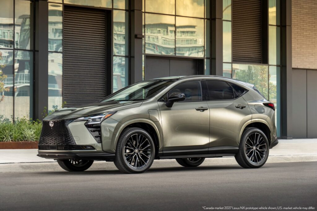 2027 Lexus NX 450h+ Luxury in Shaded Ivy