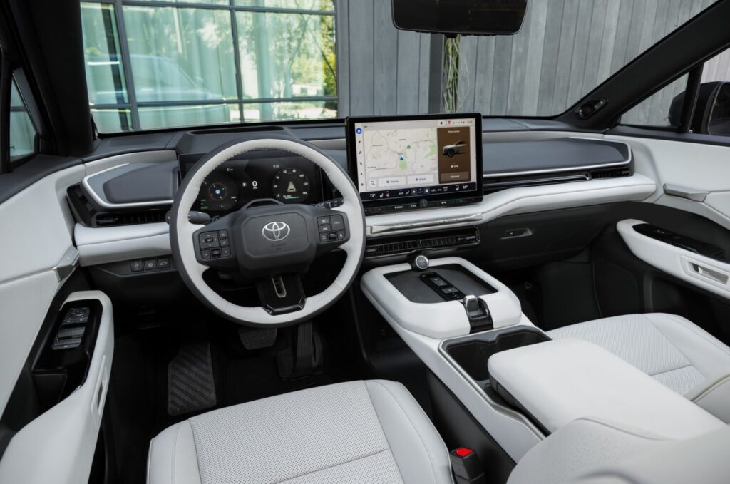 2028 Toyota Highlander Limited dashboard and light interior