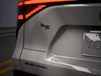 bZ badge on the liftgate of a 2026 Toyota bZ AWD